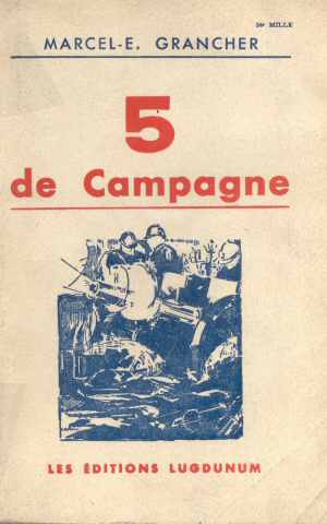 5 de Campagne (Marcel-E. Grancher 1937 - Ed. 1938)